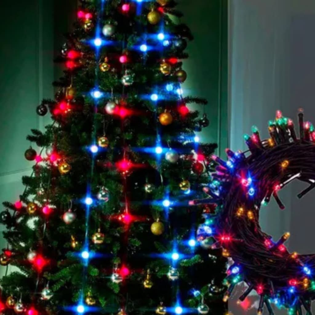 Cordão Pisca Pisca Decoração Natalina 8m100leds Luzes