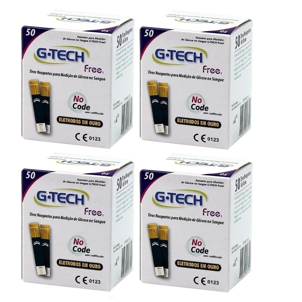 G-Tech Free Tiras Reagentes de Medir Glicose Glicemia Promoção