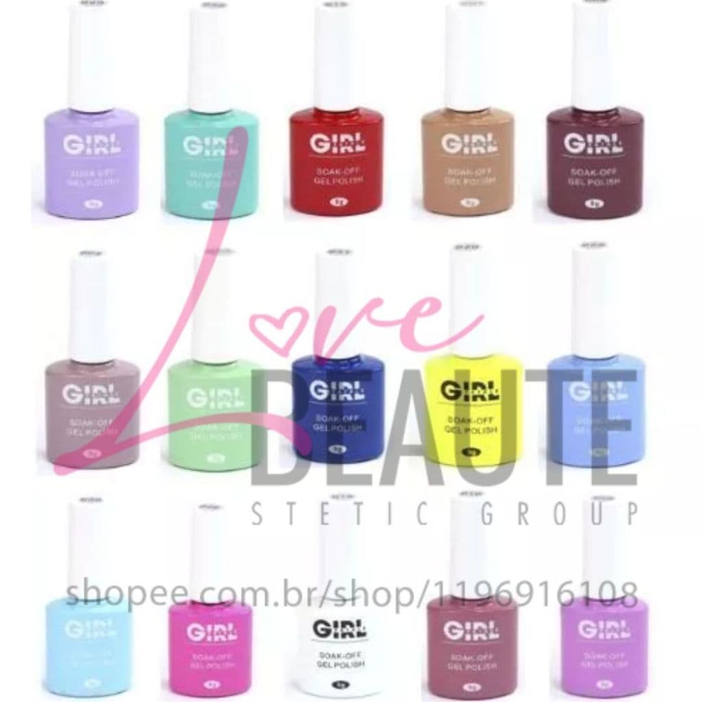 KIT 20 UNIDADES DE ESMALTE GIRL FATALE