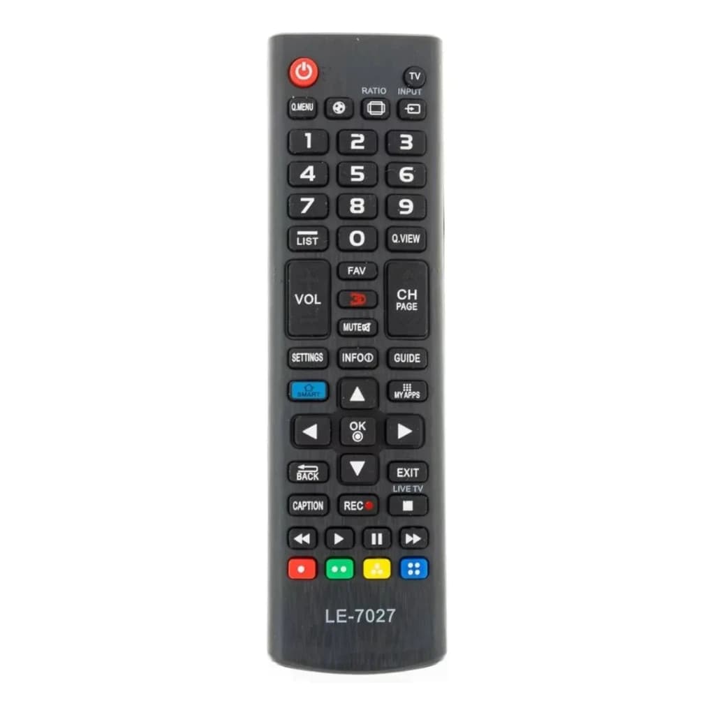 Controle Remoto Tv LG Smart 3d LE-7027