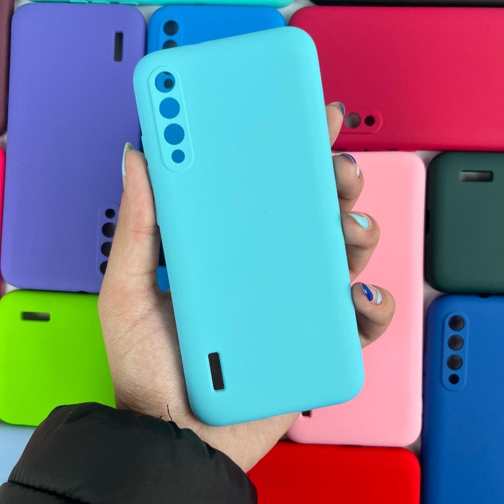Capa Case Silicone Aveludada Colorida Forrada Para Xiaomi Mi A3/  Mi CC9E (CF26)