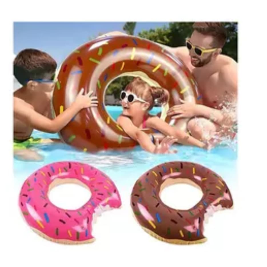 Boia Inflável Donuts Praia e Piscina 90 cm