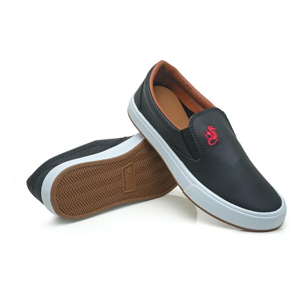 Tênis Masculino Polo Iate Slip On Mule tenis slip on masculino Homem Confortável Leve Novidade 2025