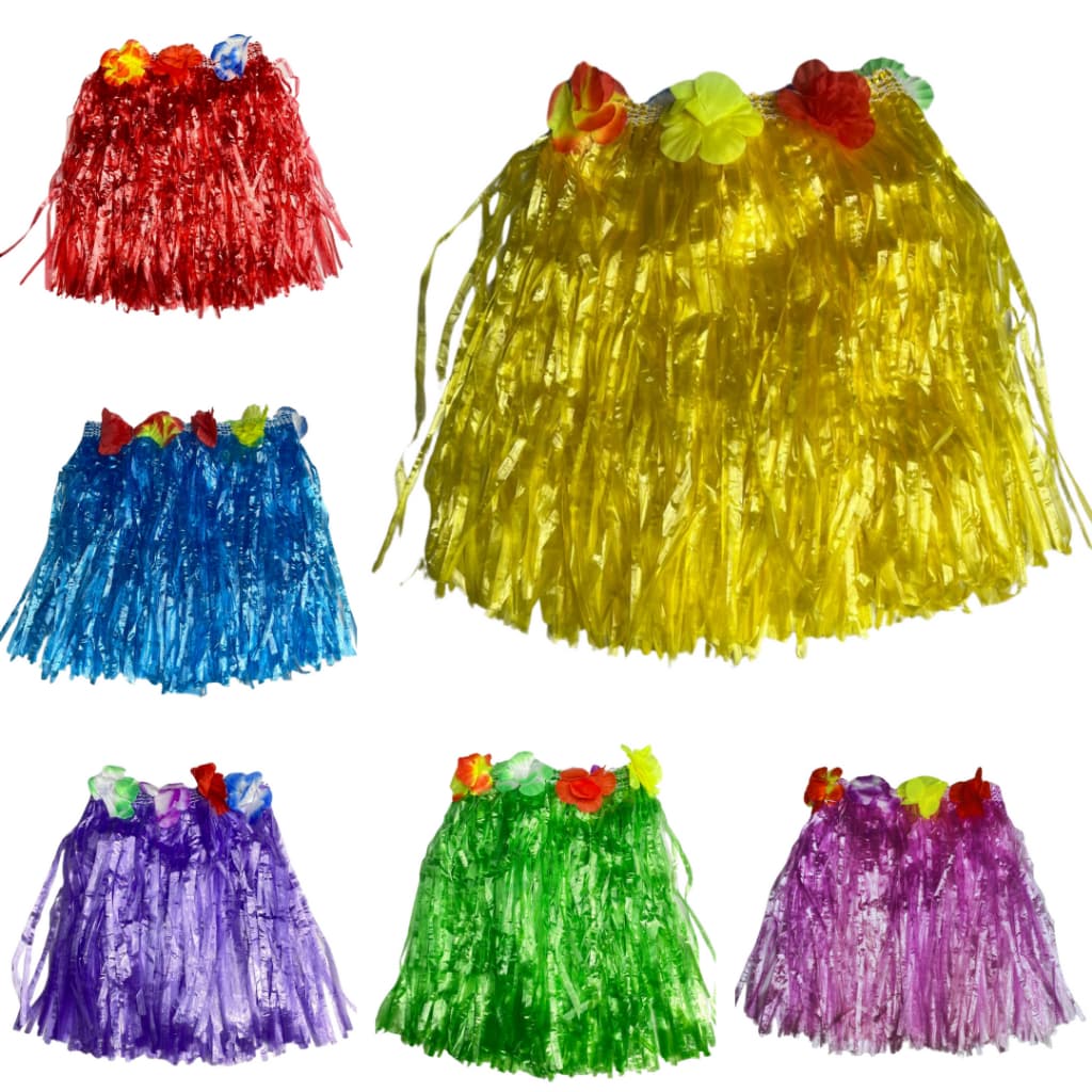 Saia Havaiana Infantil 30cm Carnaval