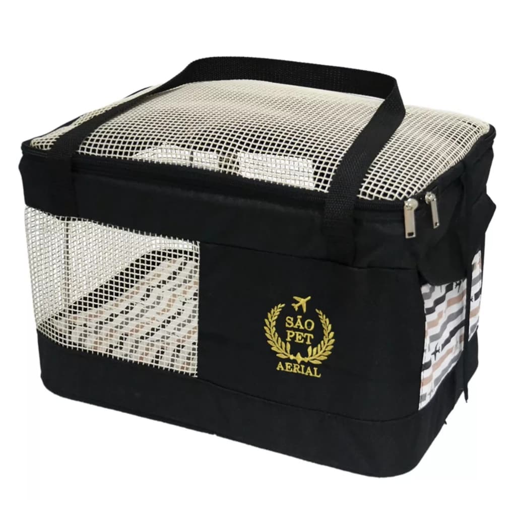 Bolsa Transporte Pet Aereo Latam São Pet 40x28x25cm Cão Gato