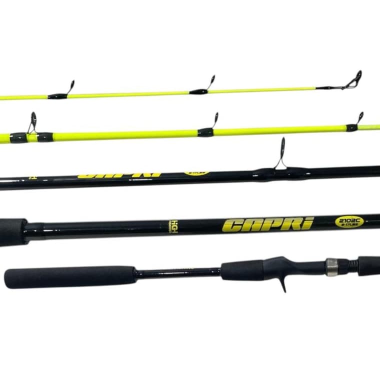 Vara Pesca Capri 2,10m / 1,80m 8-17lbs Carretilha Albatroz (HIGH) 2 Partes