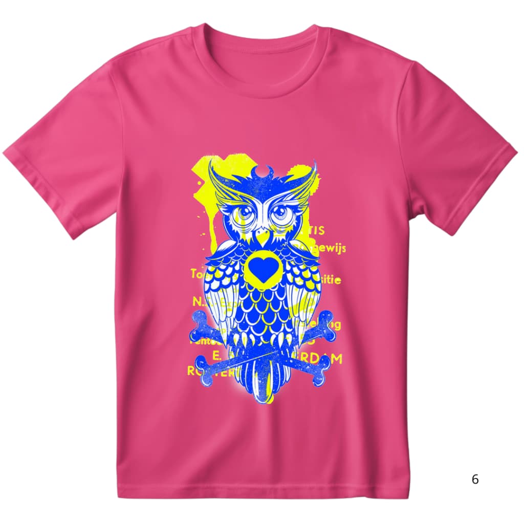 Camisa Camiseta Coruja Unissex 30.1 Premium Entrega Full.