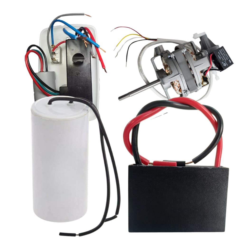 Capacitor CBB61 Ventilador Partida Vários Modelos 250V 450V 1.2UF 2UF 3UF 4UF 50/60Hz 40/70/21