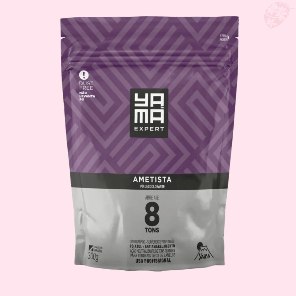 Pó Descolorante Ametista Yamá Refil 300g