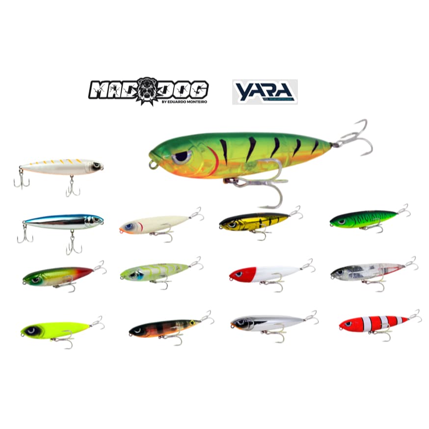Isca Artificial Mad Dog 7,5 cm Yara - Varias Cores By Eduardo Monteiro