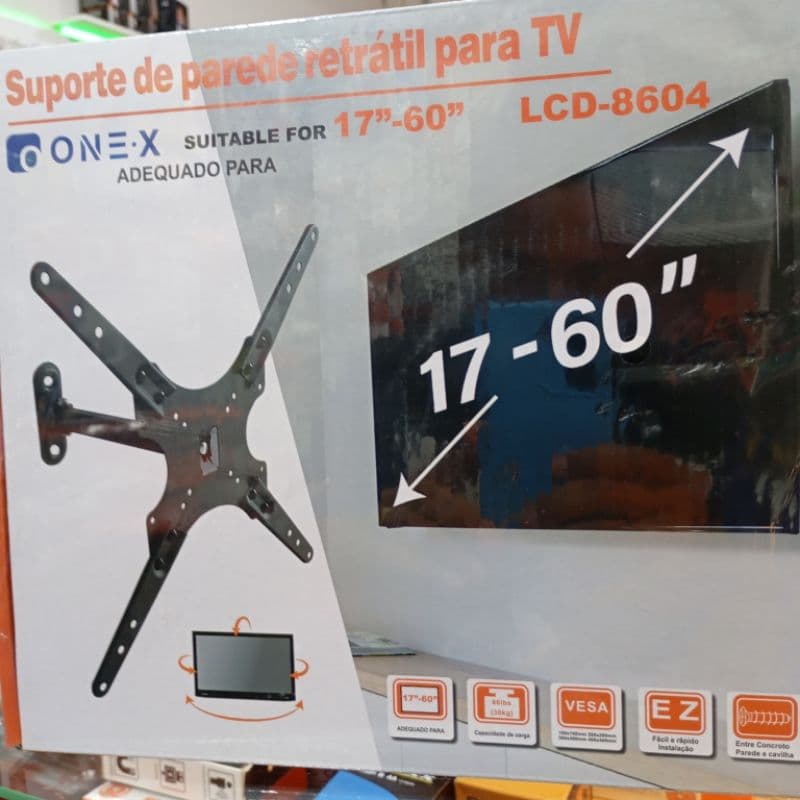 Suporte De Parede  Para TV de 17 a 60 Polegadas