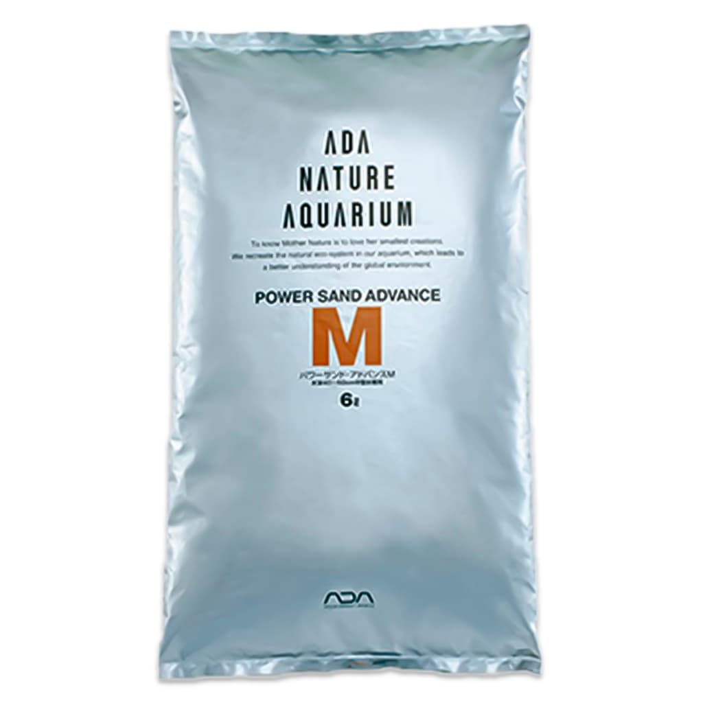 Substrato Base ADA Power Sand Advance M 6 L - Para Aquário de 40cm a 60cm de coluna de água