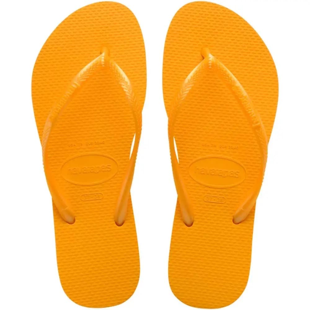 Chinelo Havaianas Slim Amarelo Pop Infanto-Juvenil
