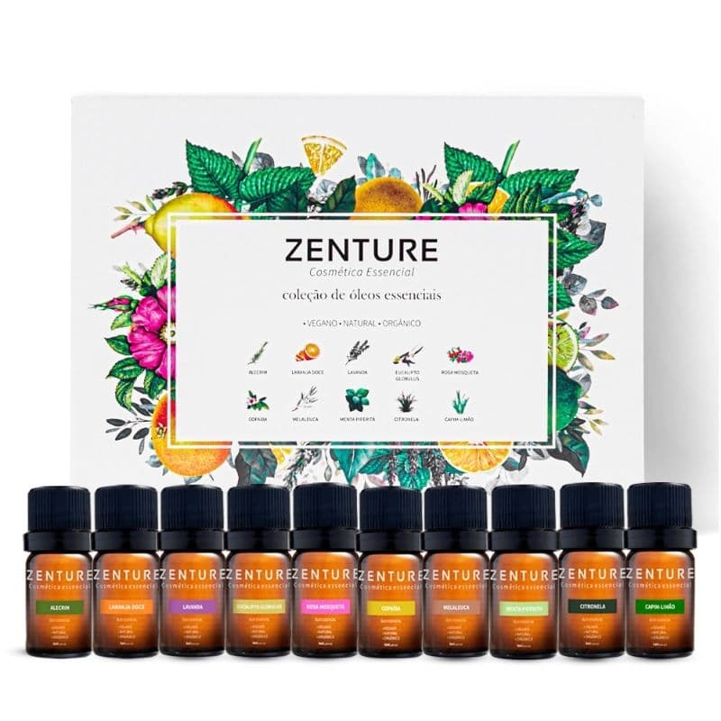 Óleos Essenciais 100% Puros Aromaterapia Completa