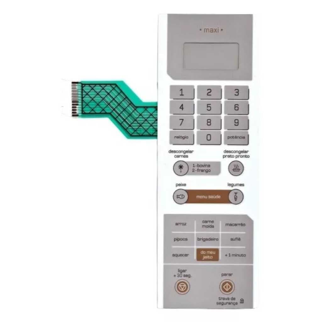 MEMBRANA TECLADO BRASTEMP BMS 35 MAXI