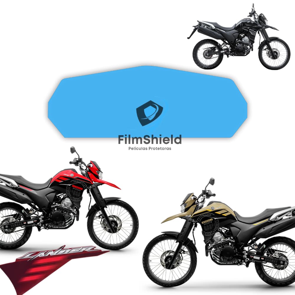 Película Protetora Painel Yamaha Lander 250 - XTZ 250 2018 até 2024