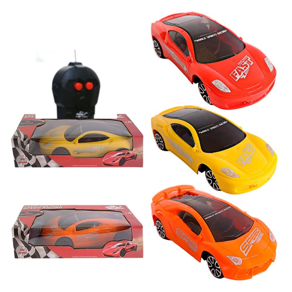 Carrinho de Controle Remoto Brinquedo infantil Speed Racing Esportivo Corrida 2 Funções