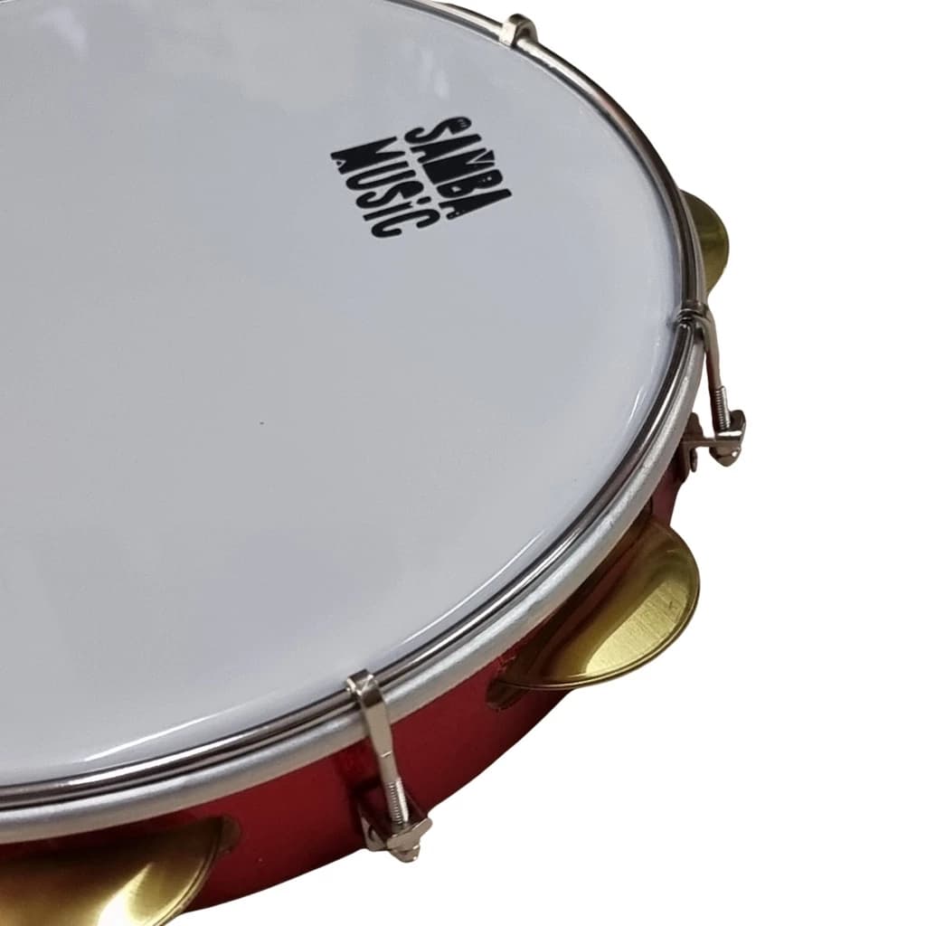 Pandeiro 12" Profissional Samba Music PD-12 Phx + Bag Evance Premium Grátis