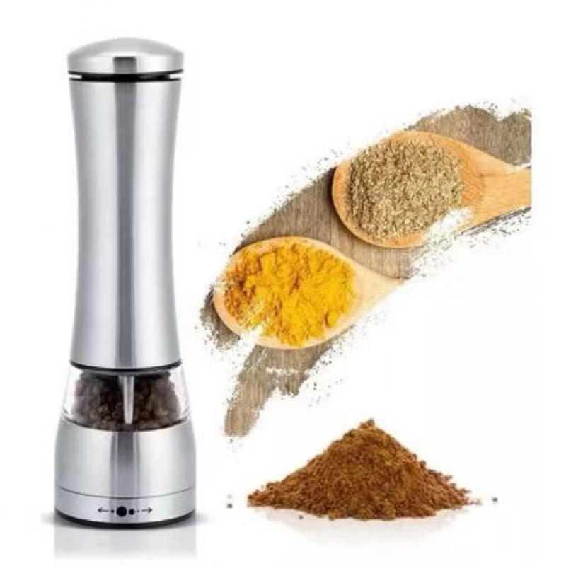 Moedor De Pimenta Ou Sal Temperos Aço Inox Gourmet Cozinha3343
