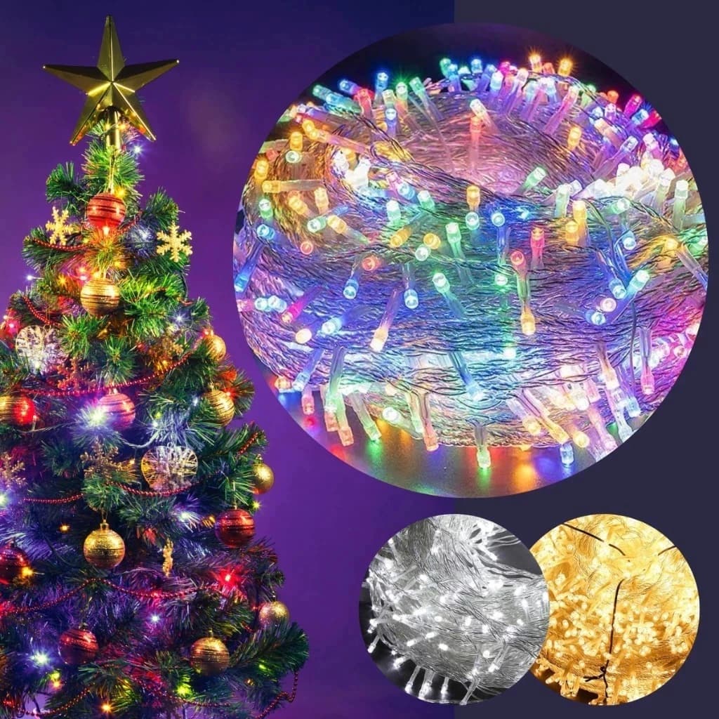 Pisca-Pisca Led 100 Leds 8 funções Decoração De Festa / Natal 110v  ou 220V- Produto Premium - Envio Imediato.