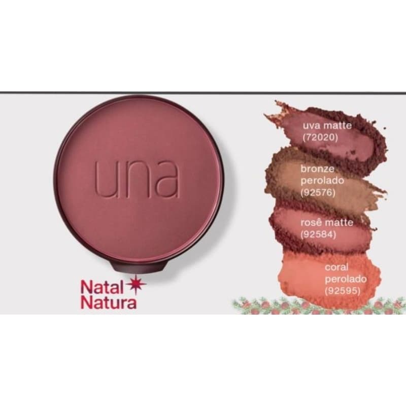 UNA BLUSH REFIL  6g Original Natura