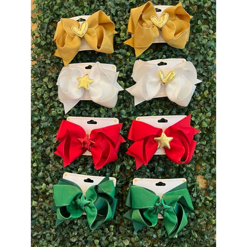 Laço de Cabelo Brilhoso Infantil