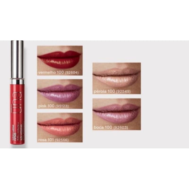 Una Gloss Labial  FPS15  8 ml Natura Original