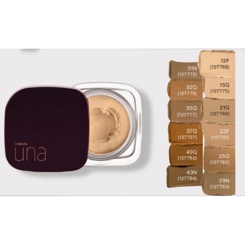 Base Matte Powder Una 20g Original Natura