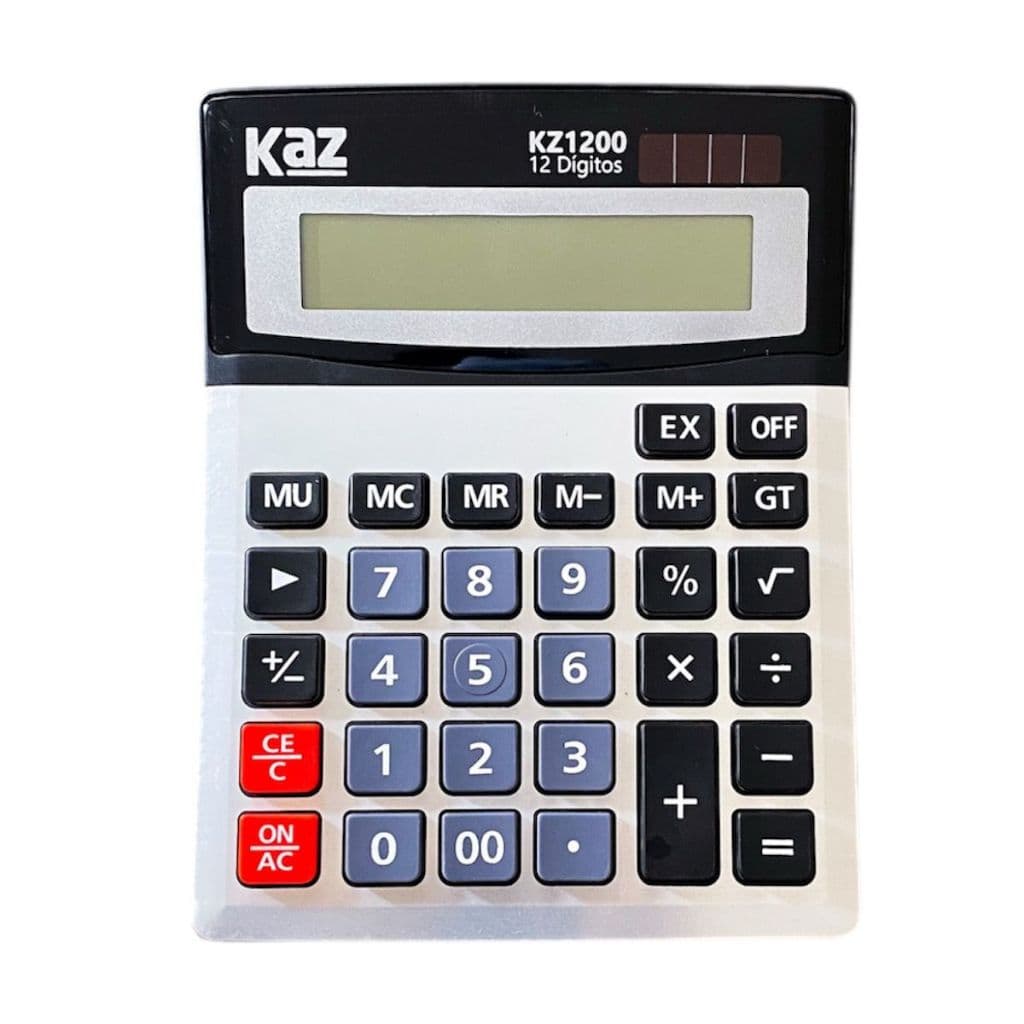 Calculadora De Mesa 12 Dígitos Tecla Macia Display Grande