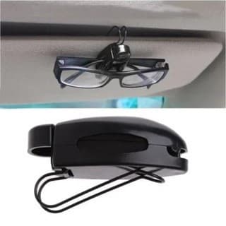 Suporte Para Oculos Caneta No Quebra Sol Veicular 2 Unidades