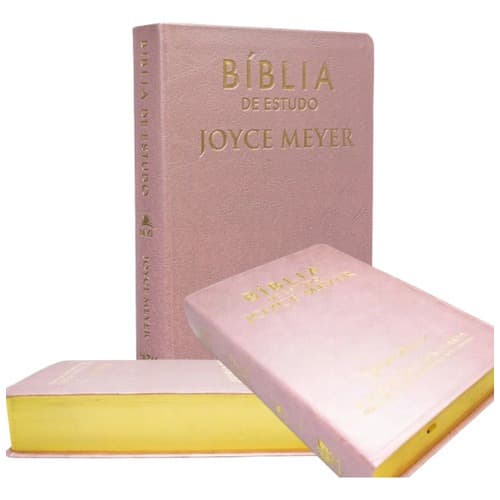 Bíblia De Estudo Joyce Meyer - Nvi - Letra Média - Capa  LUXO