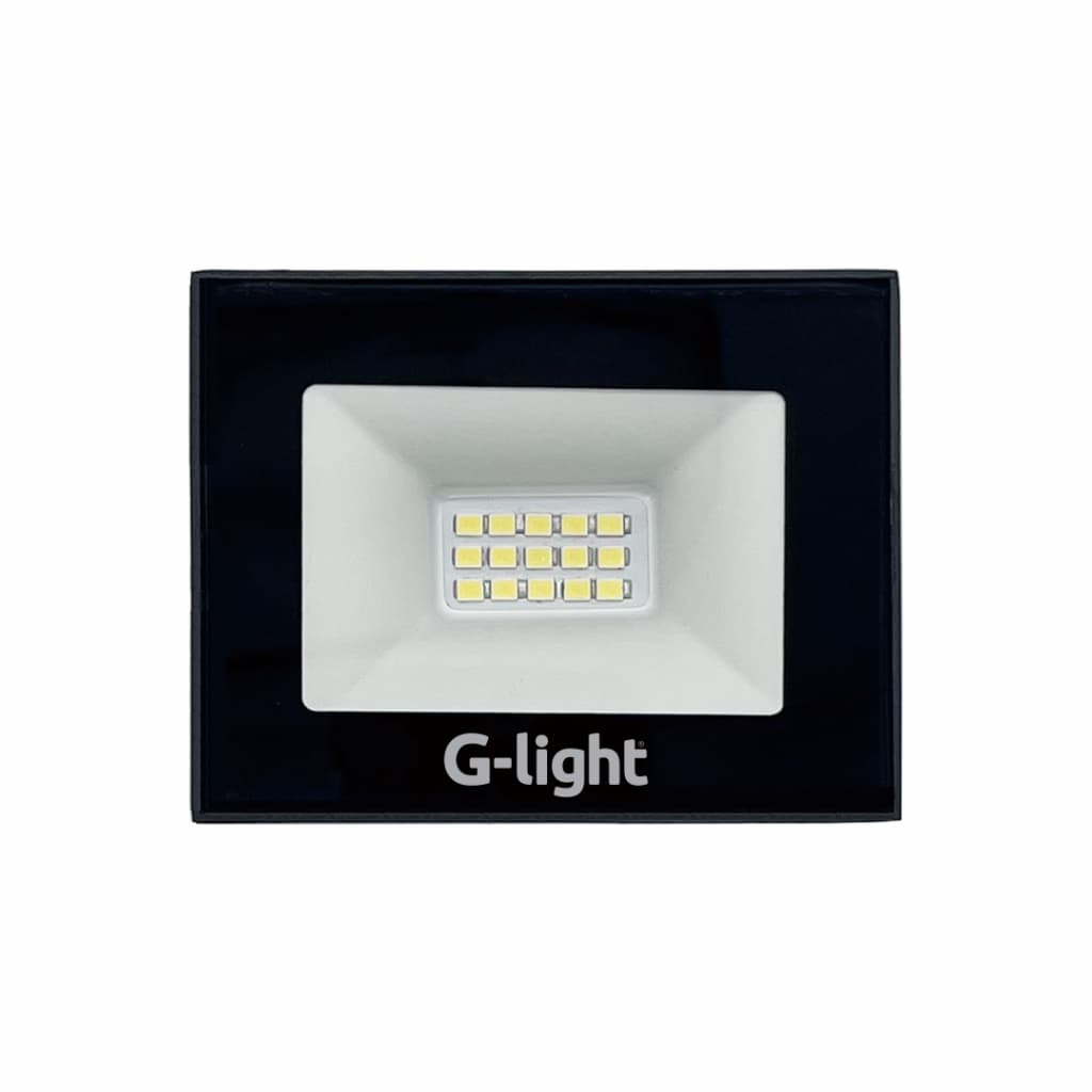 REFLETOR SLIM LED 20W 3000K AUTOVOLT IP66 EM ALUMÍNIO