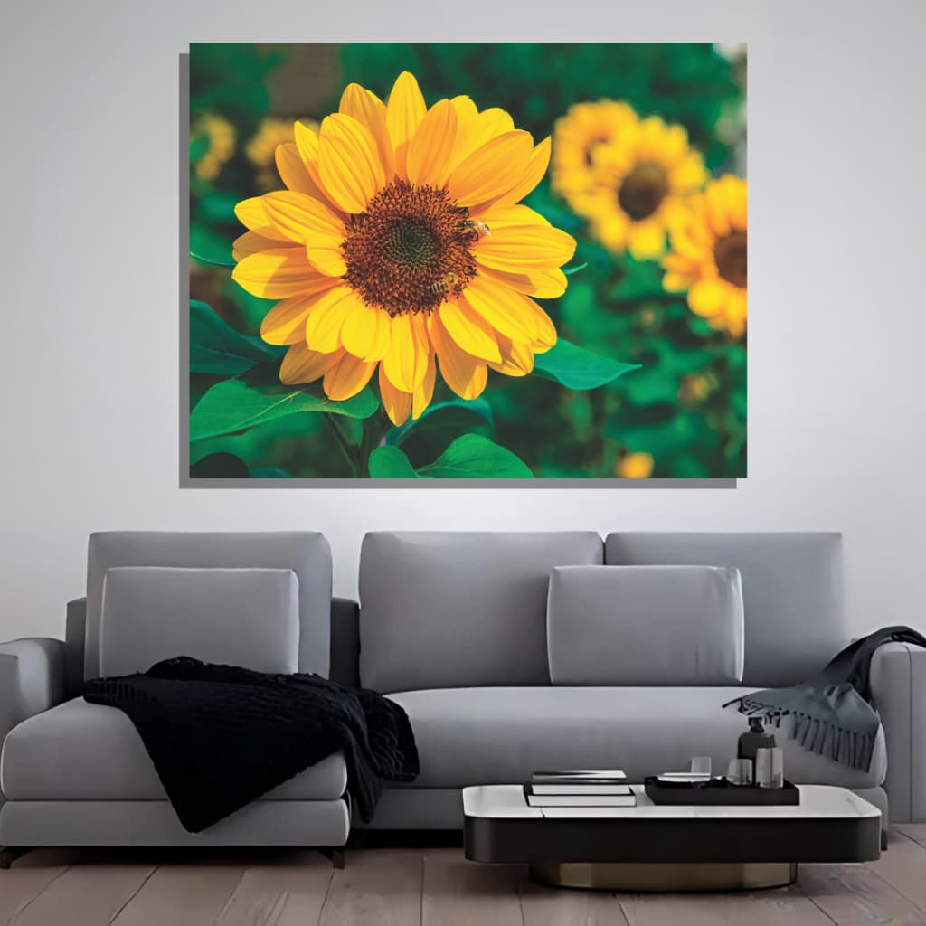 Quadro de Flor Girassol - Beleza Encantadora!