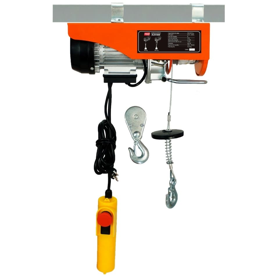 Guincho Elétrica Talha 600w 150 A 300kg Elevação 12m ELEV300