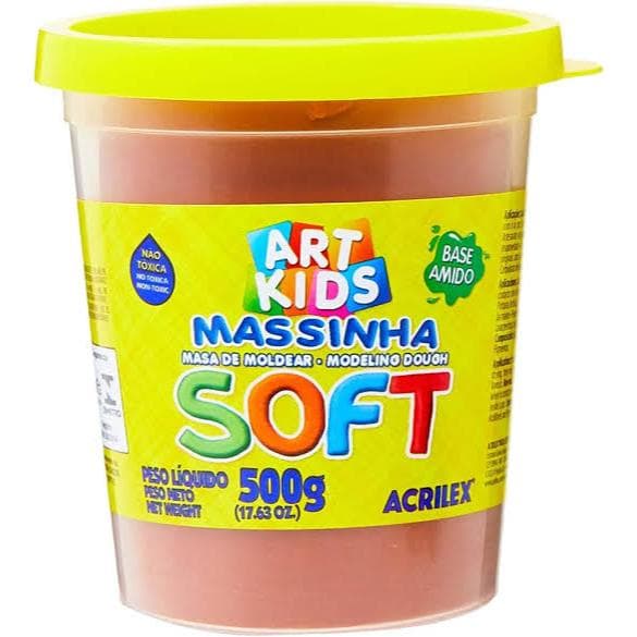 Massinha De Modelar Soft 500G Chocolate
