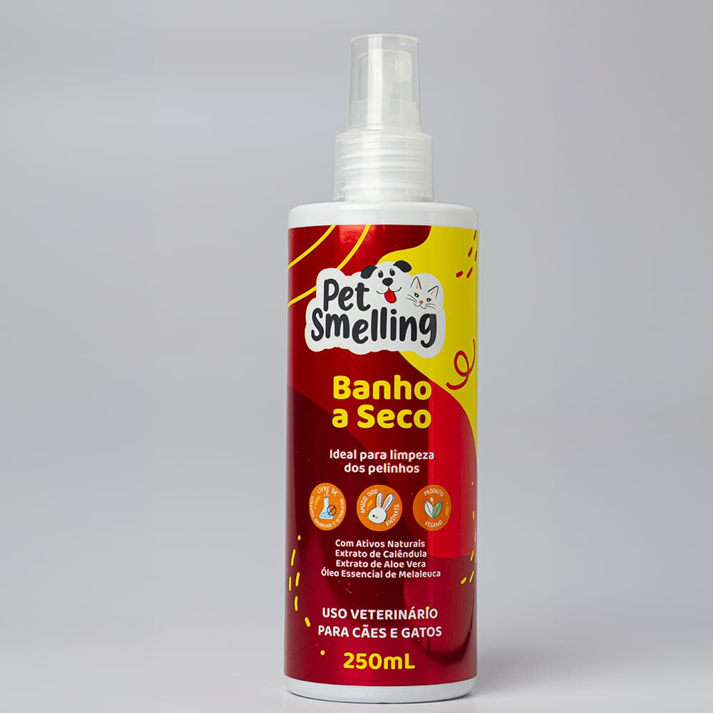 Banho A Seco Pet 250 Ml - Para Cães E Gatos - Pet Shop