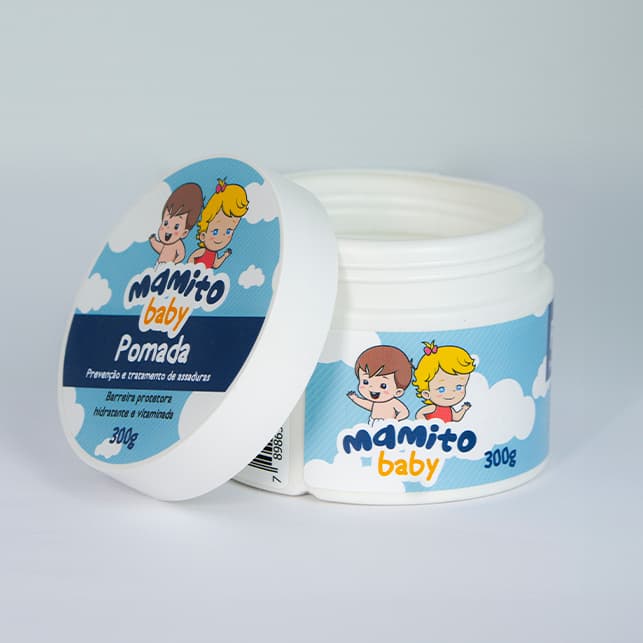 Pote Pomada Tratamento e Prevenção Para Assaduras - MAMITO BABY - 300g