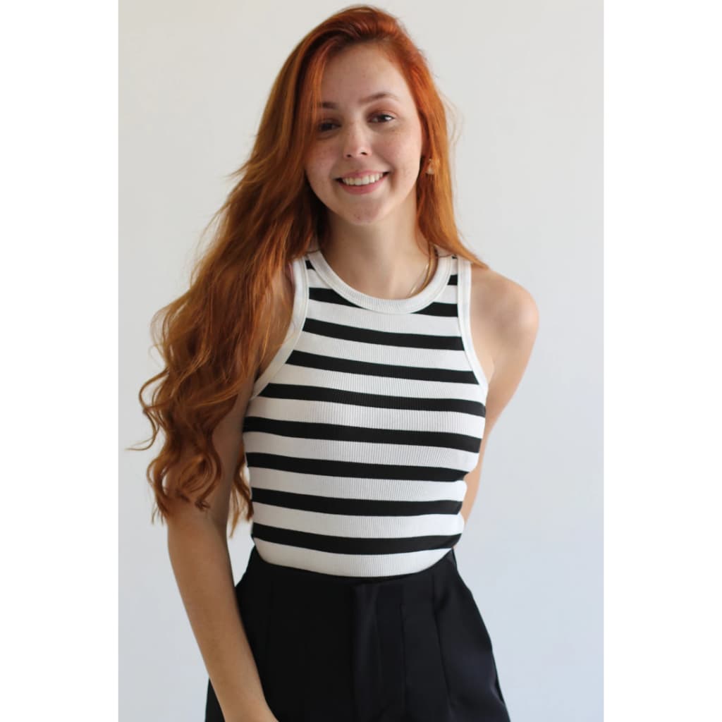 Regata Ribana Feminina Bicolor Listrada