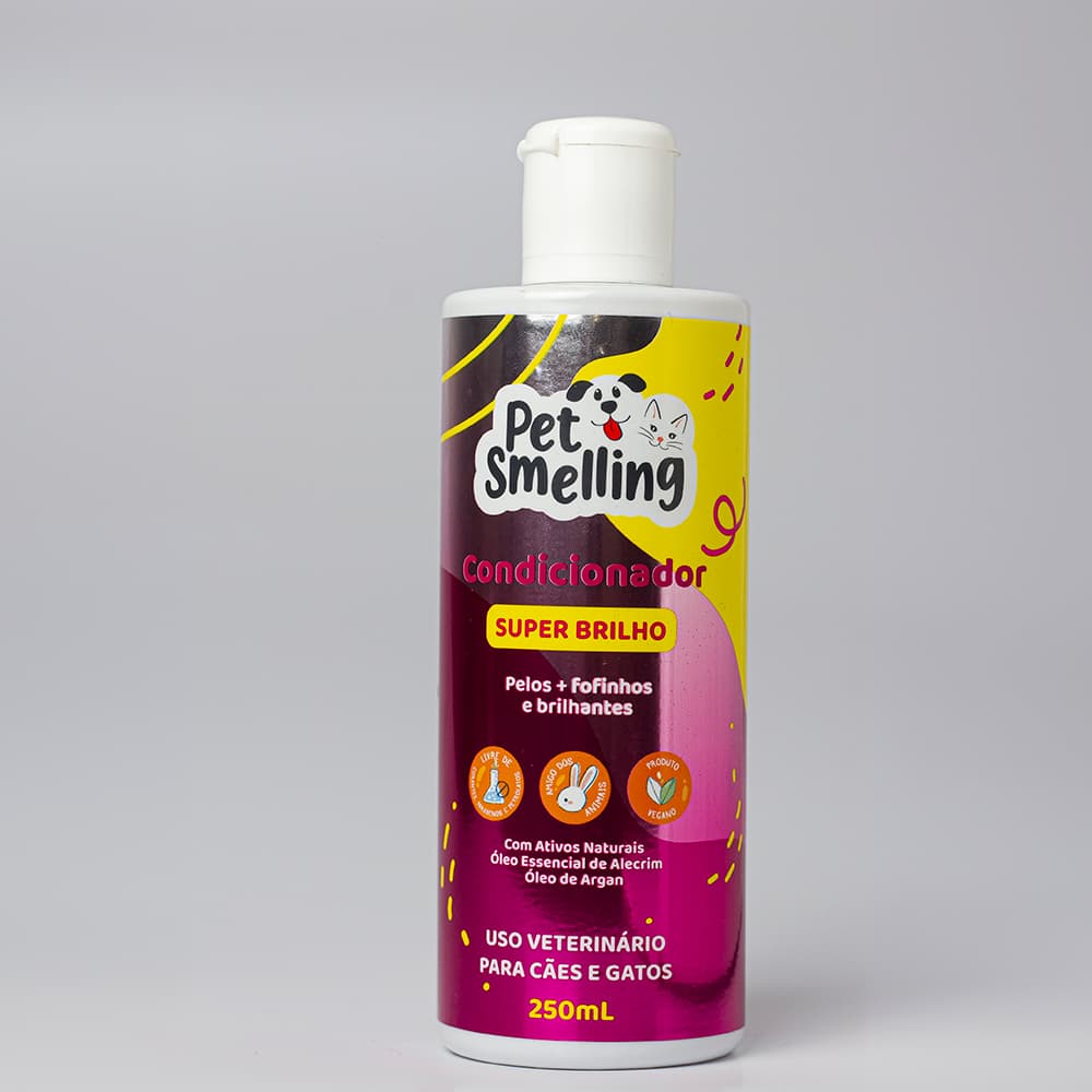 Condicionador Pet Super Brilho 250 Ml - Para Cães E Gatos - Pet Shop