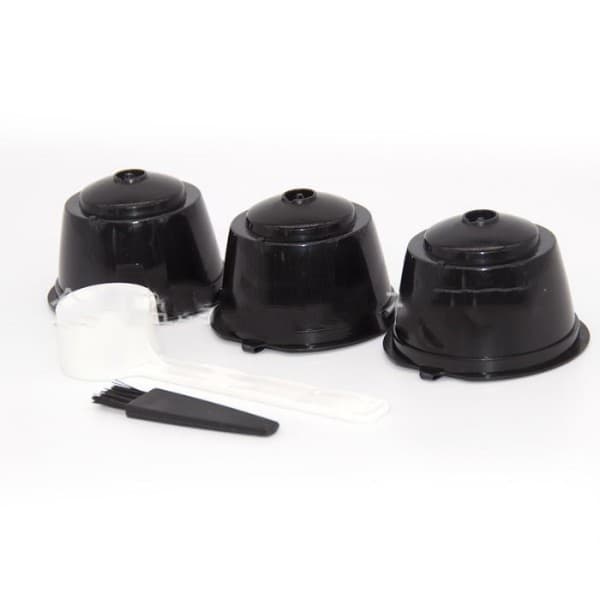 Reutilizável Para Dolce Gusto Nescafe Copo De Cápsula De Café Filtro Preto