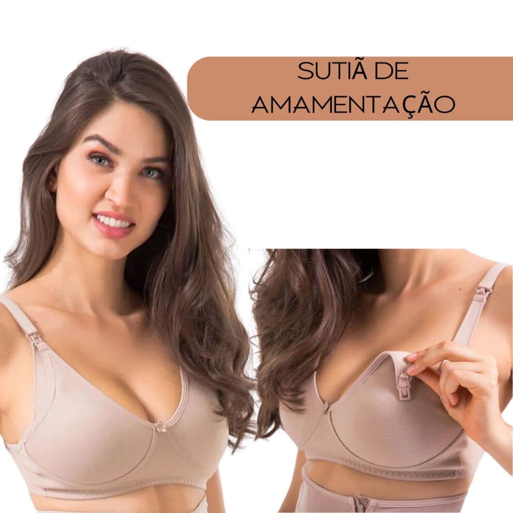 SUTIÃ DE AMAMENTAÇÃO COM ALÇA REGULAVEL