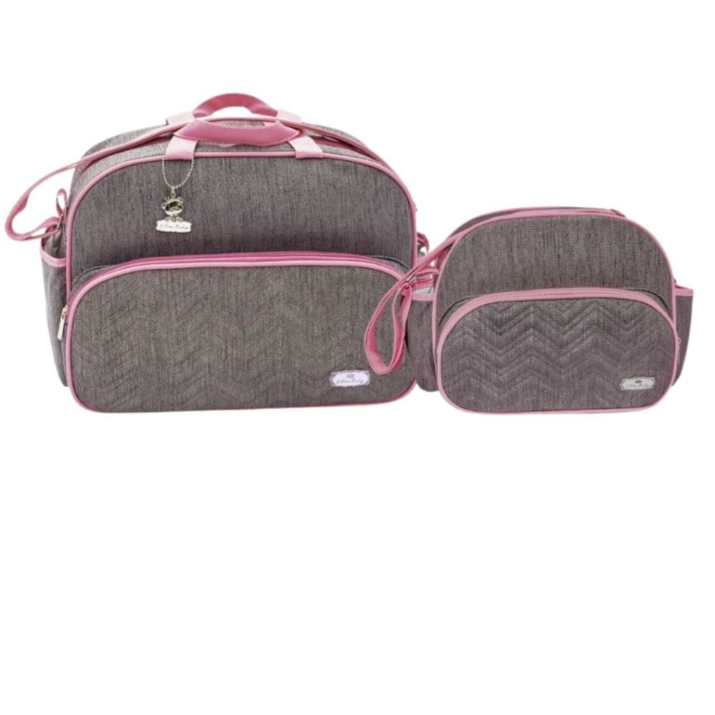 Kit Bolsa Maternidade Bolsa G + Bolsa P Milão