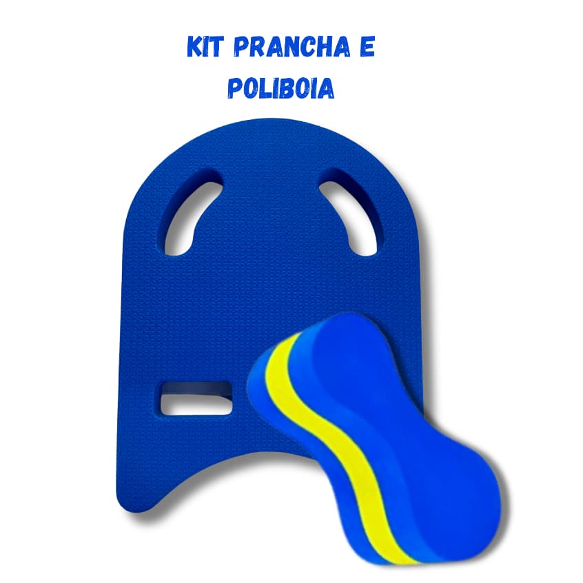 Kit Prancha e Polibóia EVA Hidroginástica e Natação para Todos os Níveis