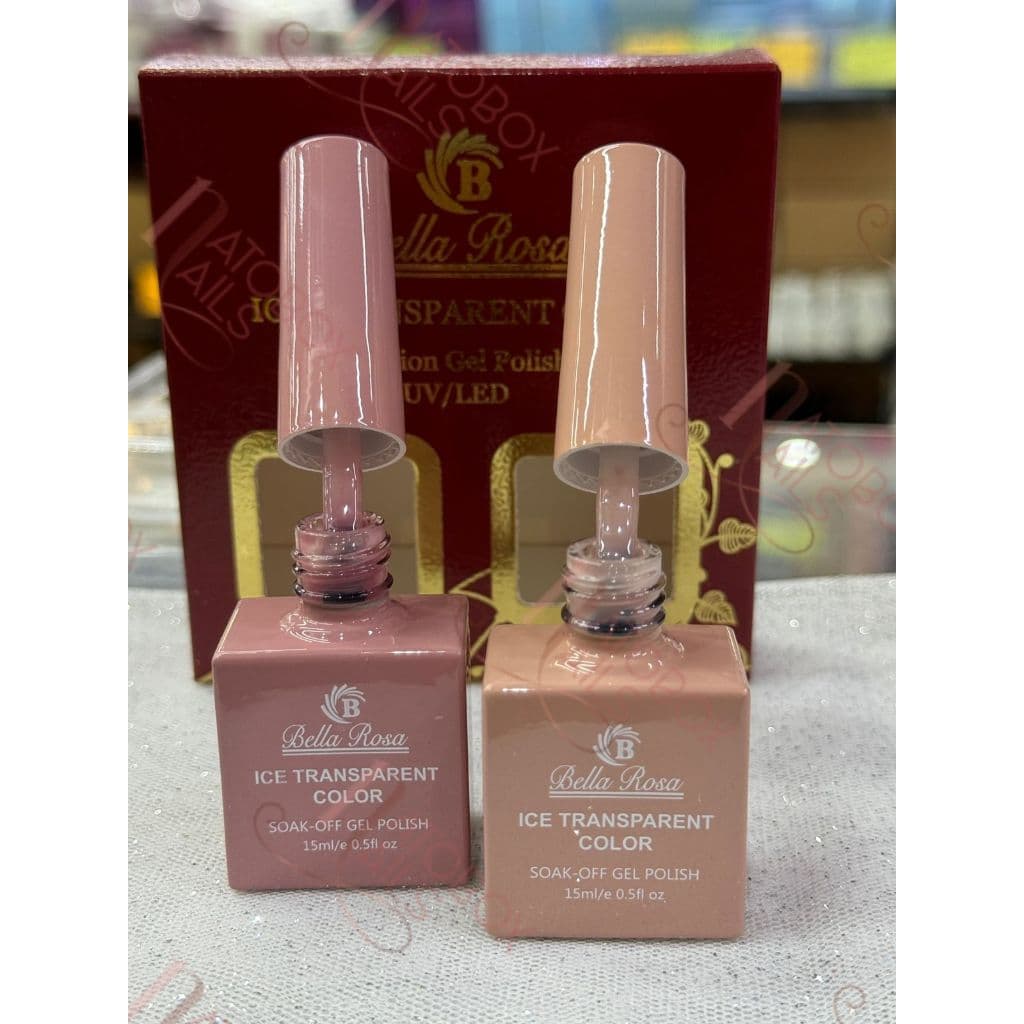 Kit Francesinha Bella Rosa Em Gel 2 Tons Branco Renda Unhas