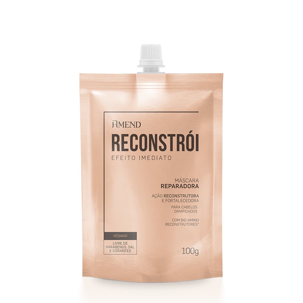 Amend Reconstrói Efeito Imediato Máscara Reparadora - 100g