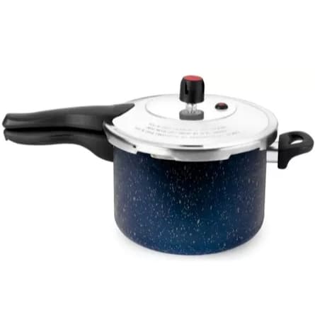 Panela Pressão 4,5L Antiaderente Fechamento Externo Premium Alegrete Azul