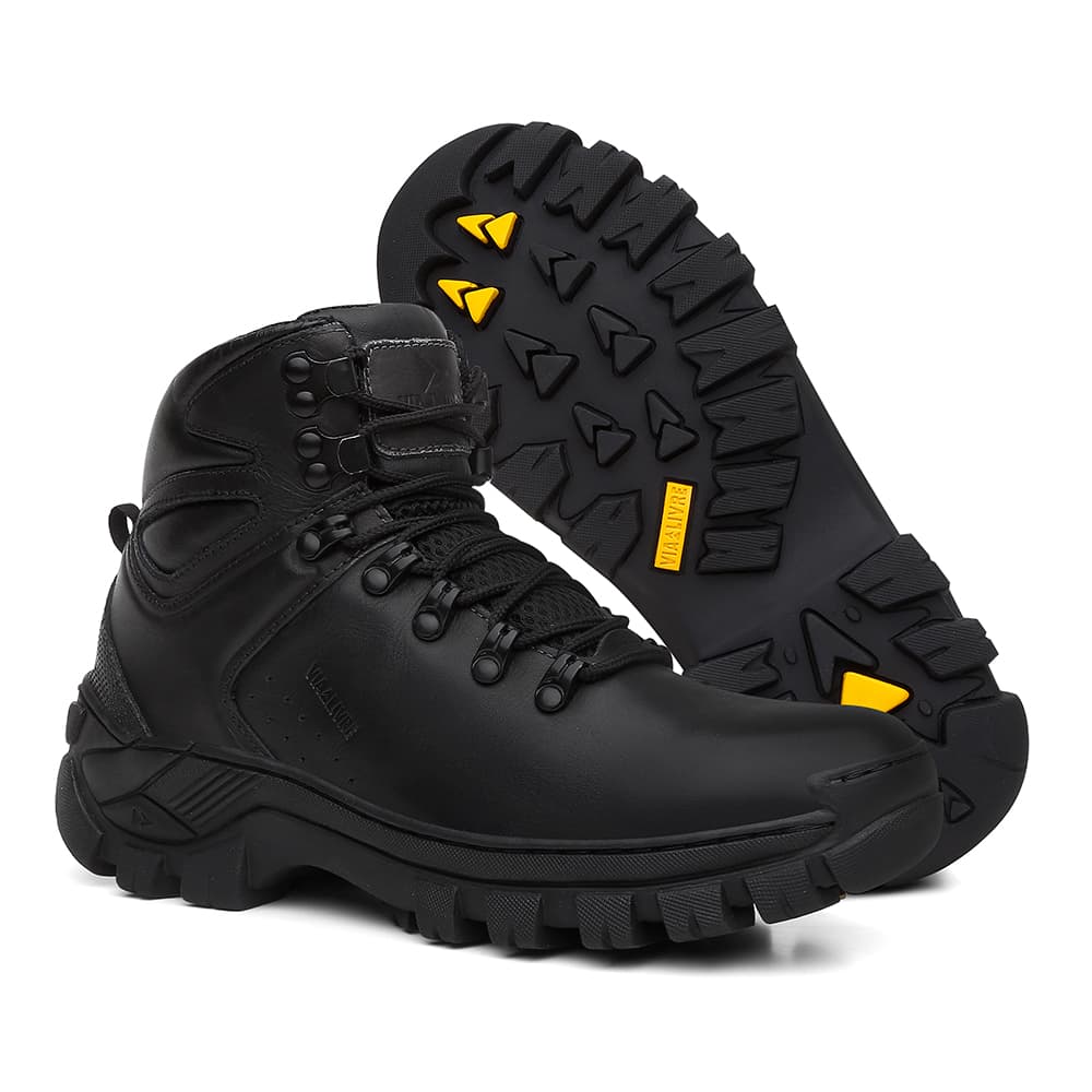 Bota Adventure Coturno Confortável Masculino Original Couro Legitimo Pronta Entrega