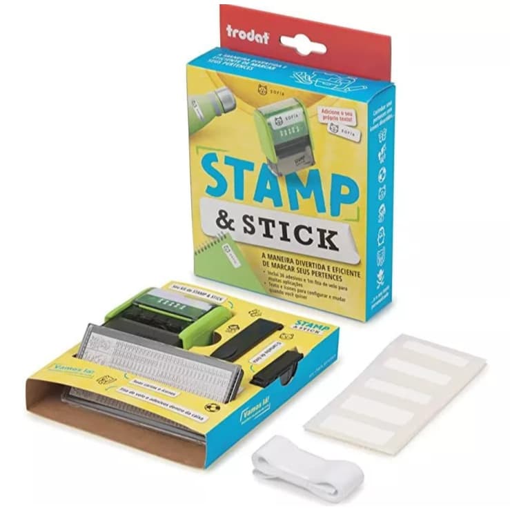 Carimbo Organizador De Material Escolar Stamp & Stick/Trodat
