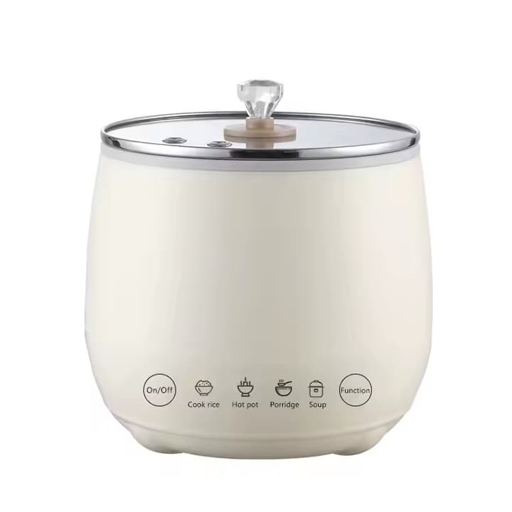 Panela Elétrica De Arroz Caldos Legumes Cerâmica Antiaderente 1,8l 110v ou 220v