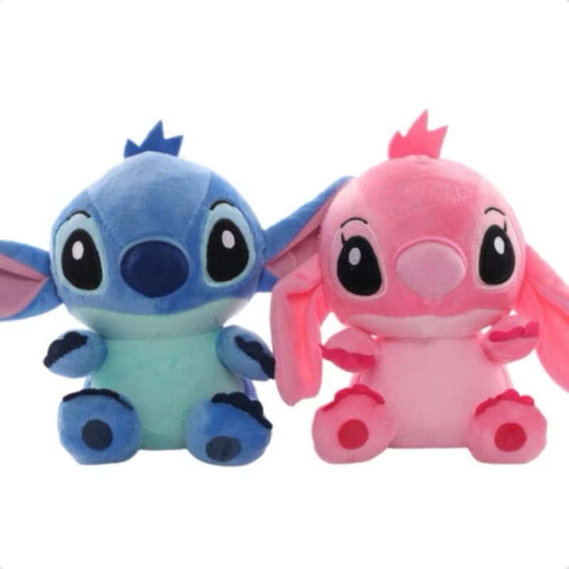 Boneco Bichinho De Pelúcia Lilo e Stitck Angel  Disney 20cm
